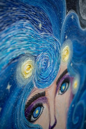 Jolanta STEFANISZYN /JOLUMI/ (ur. 1996), Oczy Wszechświata, 2025