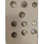 Poland, batch of ten regimental badges
