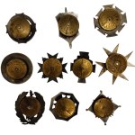 Poland, batch of ten regimental badges