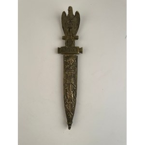 Bronze letter opener