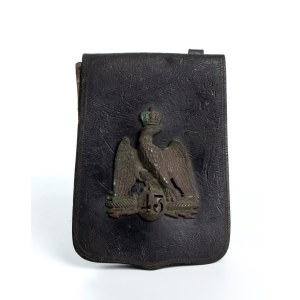 France, Second Empire, sabretache for light cavalry