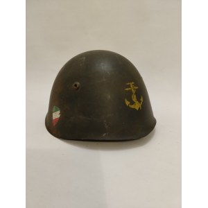 Italien, RSI, M.33 Matrosenhelm des MNR