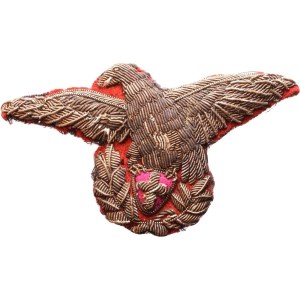 Insigne de casquette daté de 1903 du commandant de la Garde royale