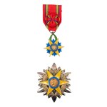 Gabon, Order of the Equatorial Star, Knight Officer's insignia
