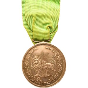 Perzia, Irán, Rad slnka a leva, strieborná medaila pre vojenský personál