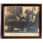 The Duce at his desk