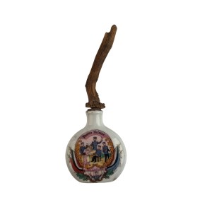Austria, Empire, ceramic flask