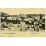 Postcard - General view of Lviv - ca 1900