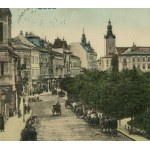 Postcard - Lviv. Academic Square - 1903