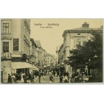 Postcard - Lviv. Lemberg. Halytska Street - ca 1900