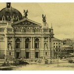 Postcard - Lviv. City Theater - 1902