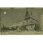 Postcard - Lviv. Lemberg. Bernardine Square. Kornel Ujejski - 1900 [patiotic, panoply, rare].