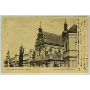 Postcard - Lviv. Bernardine Church - 1902