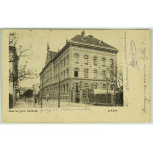POCZTÓWKA - Lwów. Seminaryum żeńskie - 1905
