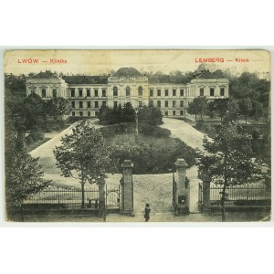 Postcard - Lviv. Lemberg. Clinic - 1911