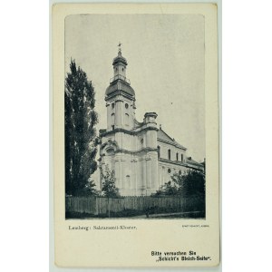 Postcard - Lviv. Lemberg. Monastery of the Sacramental Sisters - ca 1900