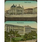 Postcard - Lviv. Lemberg. City theater. Polytechnic - ca 1908