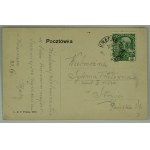 Postcard - Lviv. Lemberg. City theater. Polytechnic - ca 1908