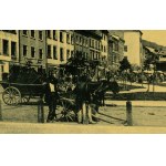 Postcard - Lviv. Lemberg. Krakowski Square - 1908