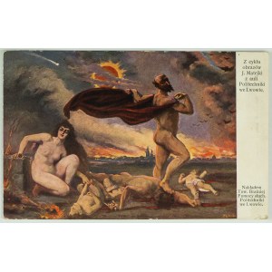POST - Lviv. Triumph of Satan. - ca 1920