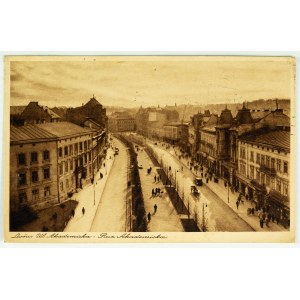 Postcard - Lviv. academic street - 1913