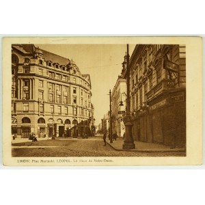 Postcard - Lviv. Mariaty Square - ca 1920