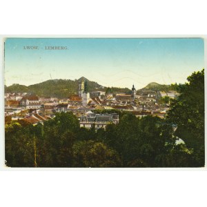 Postcard - Lviv. Lemberg. General view - 1912