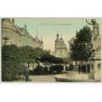Postcard - Lviv. Bernardine Square - 1910