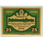 NOTGELD - Kreis Militsch. Milicz - Zestaw banknotów zastępczych - 1920