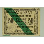 NOTGELD - Stuhl. Sztum - Zestaw banknotów zastępczych - 1921