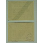 NOTGELD - Stuhl. Sztum - Zestaw banknotów zastępczych - 1921
