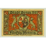 NOTGELD - Sorau. Zary - Set of replacement banknotes - 1921