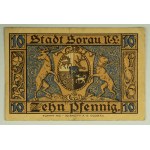 NOTGELD - Sorau. Zary - Set of replacement banknotes - 1921