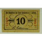 NOTGELD. Waldenburg in Schlesien. Waldenburg - Set of replacement banknotes - 1920