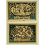 NOTGELD - Schneidemühl. Saw - Set of replacement banknotes - 1893