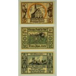 NOTGELD - Oberglogau. Glogowek - Set of replacement banknotes - 1921