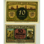 NOTGELD - Glogau. Glogau - Set of replacement banknotes - 1920