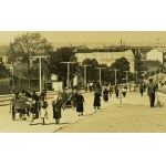 PHOTOGRAPHY - Lviv. Panorama of the city - 1920s [residents, streetcar, horse-drawn carriages].