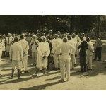 PHOTOGRAPHY - Kosiv. Spa patients in the open air. Apolinary Tarnawski