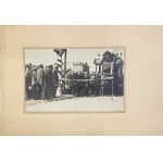 PHOTOGRAPHY - Lviv. Opening of the streetcar line Grodetska Rogatka - Lychakiv Station - 1920s [9x13 cm, very rare].