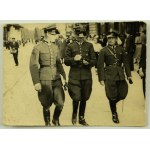 Set of three photographs of Polish Army Officers - 1930s [Virtuti Militari].