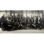 PHOTOGRAPH - Policemen in helmets - Warsaw 1930s [State Police, group photo, unique].