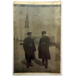 PHOTOGRAPHY - Policemen in front of the Jasna Gora Basilica - 1930s [State Police].