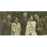 PHOTOGRAPHY - Officers of the 12th Light Artillery Regiment of Zloczow - [regimental photo, decorations].