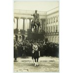 PHOTO - Marshal Jozef Pilsudski accepts a military parade on November 11, 1926 [photo by Marian Fuks, unique].