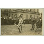 PHOTO - Marshal Jozef Pilsudski during a march during the November 11 holiday - [photo by Jan Rys, unique].