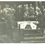 PHOTO - Dedication Ceremony of the Polish Army Regiment Banner - 1920s [General, Banner].