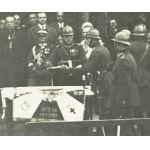 PHOTO - Dedication Ceremony of the Polish Army Regiment Banner - 1920s [General, Banner].
