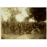 PHOTO - Horodyszcze Fire Department - 1930 [banner, orchestra].