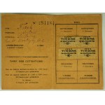 Una serie di carte d'identità comuniste 1944-1948. Ficek Antonia - [Partito Operaio Polacco, Partito Comunista Francese].